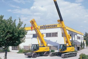 Sennebogen telescopic cranes