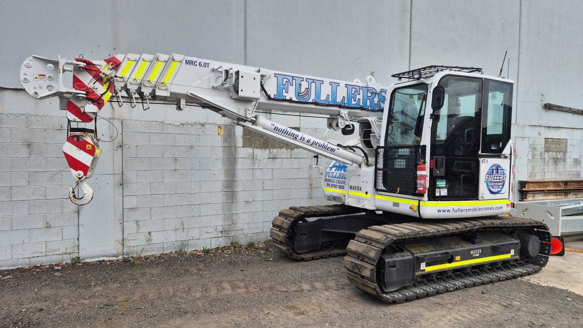 Maeda CC1485 Crawler Crane