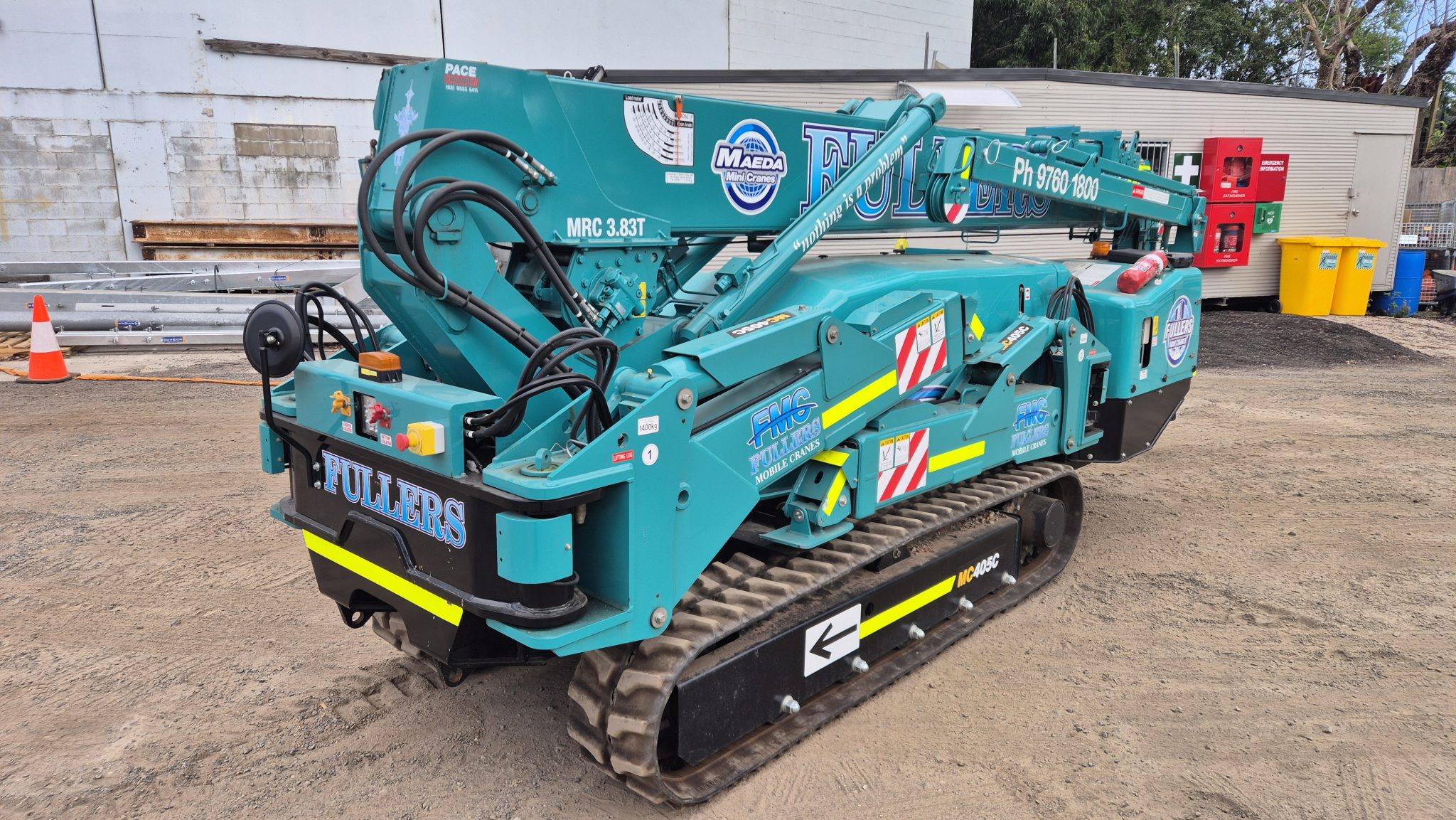 Maeda MC405C-3 Mini Crawler Crane - Image 5