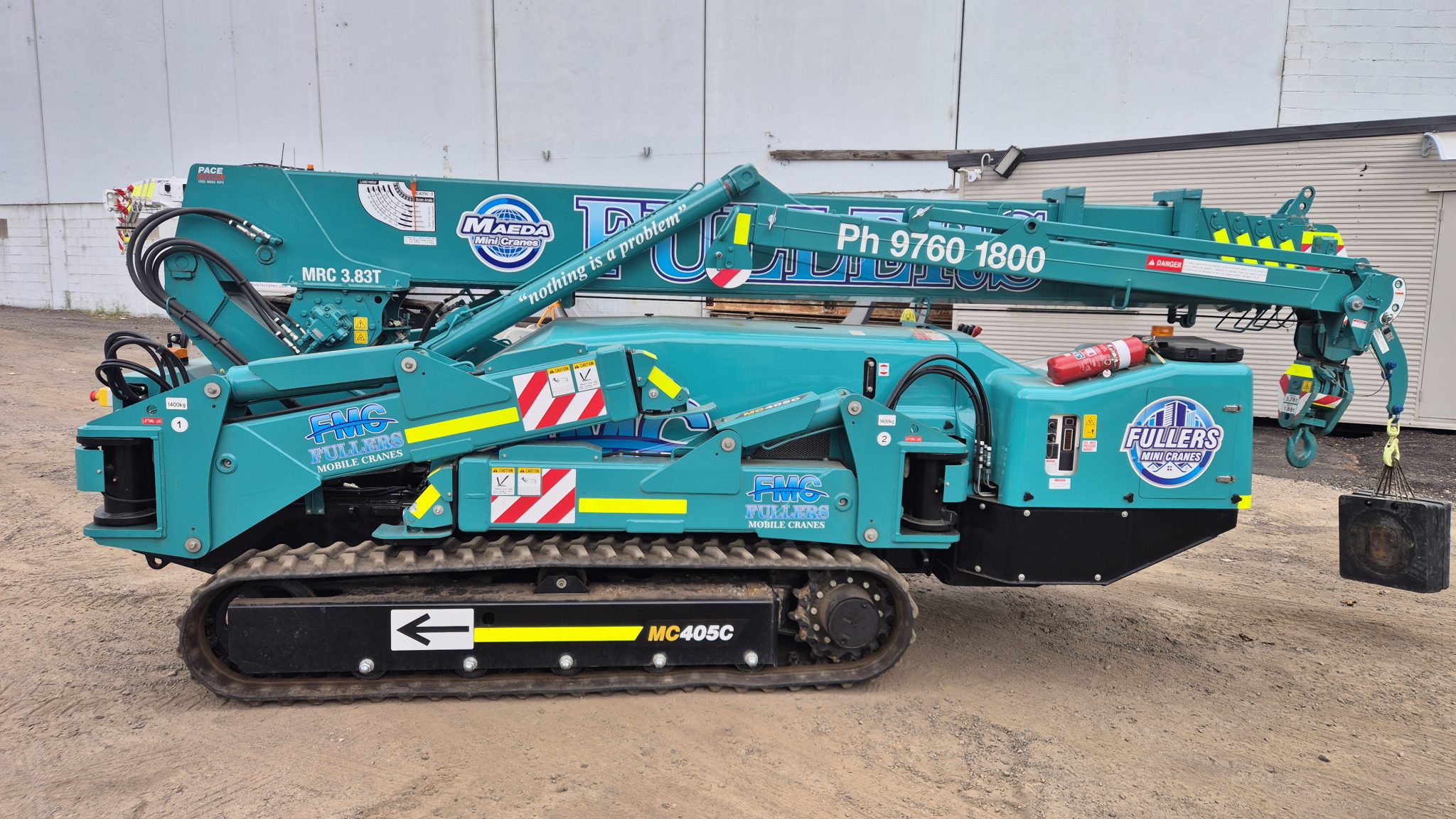 Maeda MC405C-3 Mini Crawler Crane - Image 2