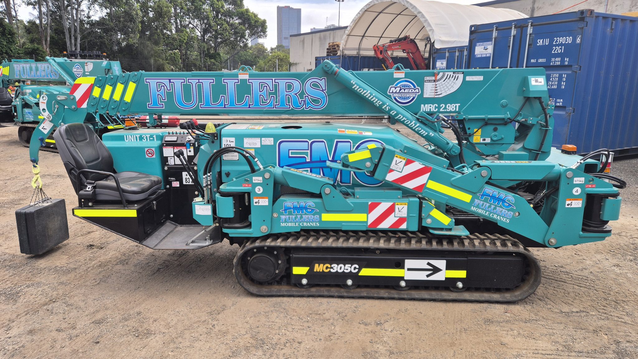 Maeda MC305C-3 Mini Crawler Crane - Image 4