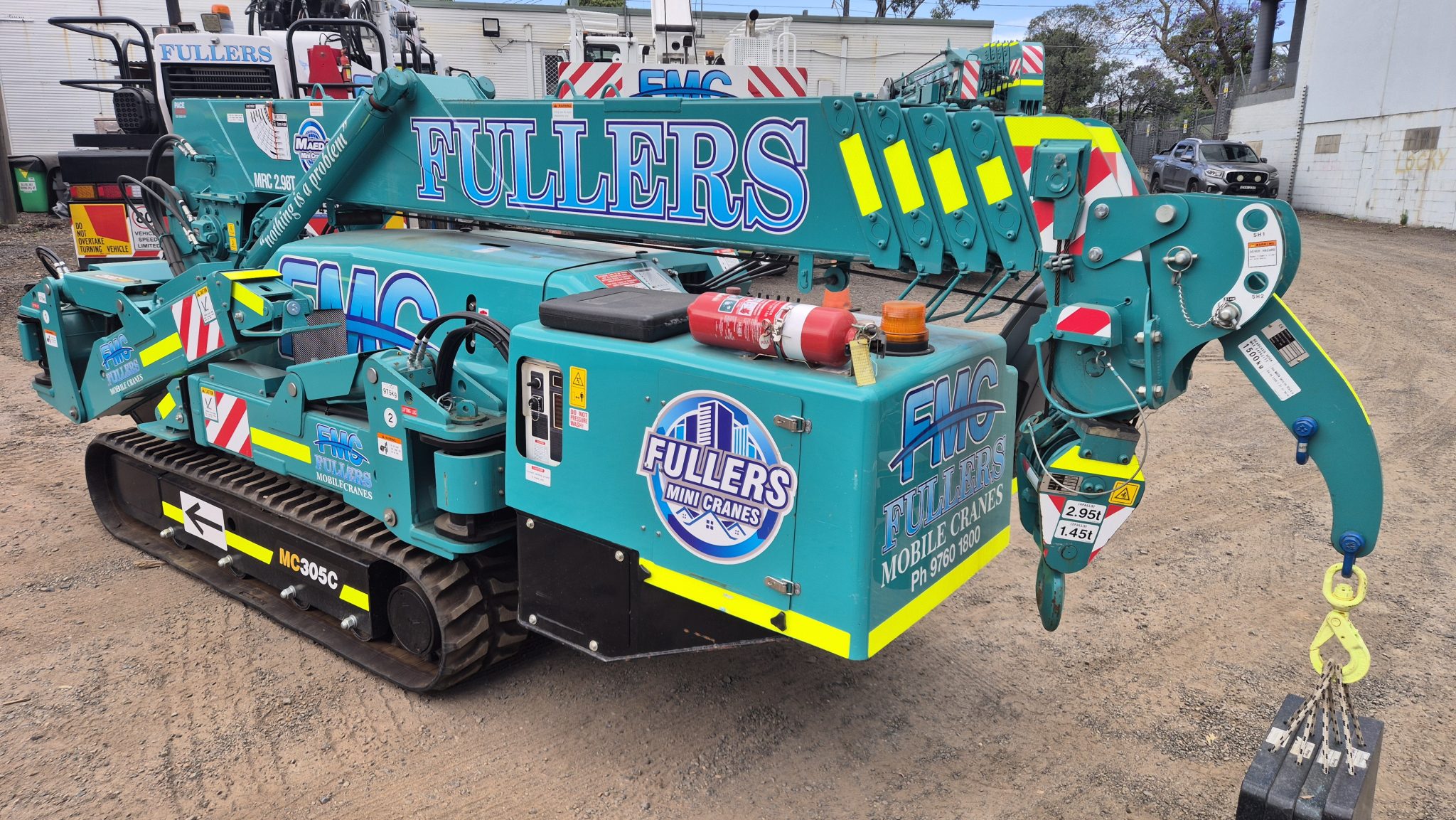 Maeda MC305C-3 Mini Crawler Crane - Image 6