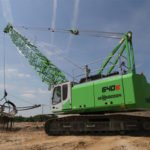 Sennebogen 640 dragline crane