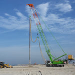 Sennebogen 3300 crawler crane