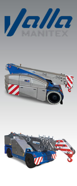 Valla pick and carry cranes